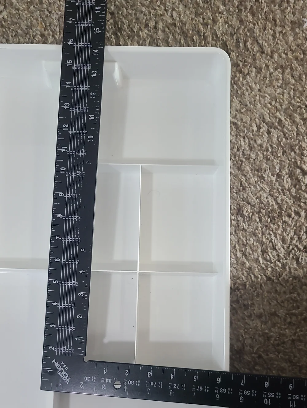 IKEA plastic compartment